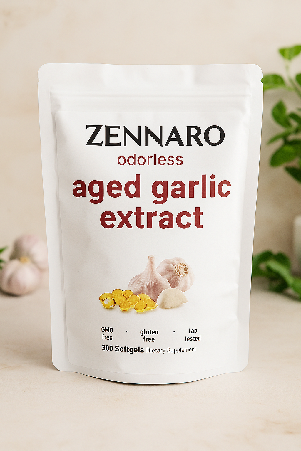 Aged Garlic Extract - 7500mg Odorless