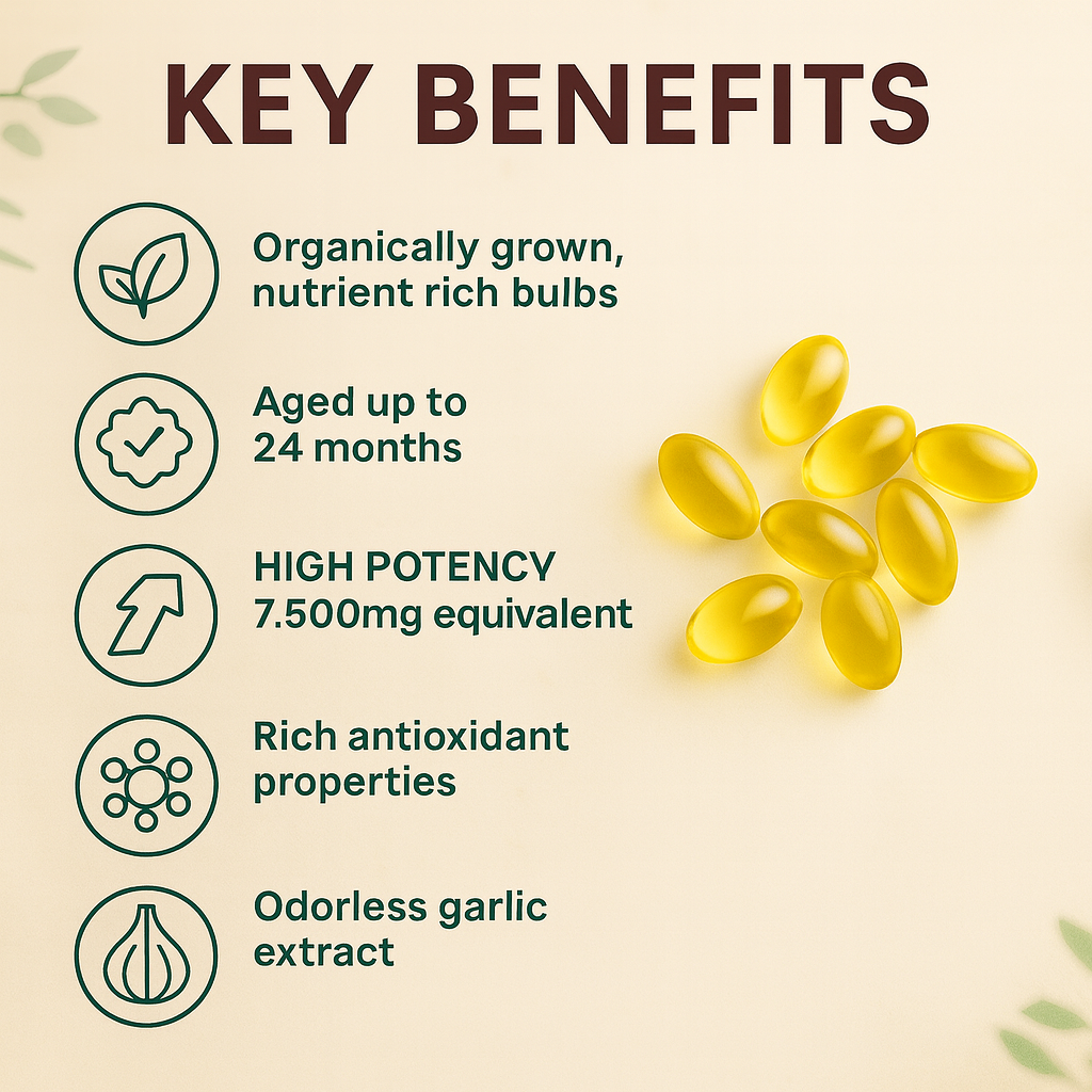 Aged Garlic Extract - 7500mg Odorless